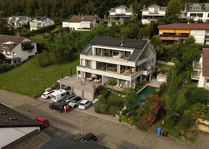 Seesucht-apartment No86 Mit Terrassen, Sauna & Pool Bodman-Ludwigshafen