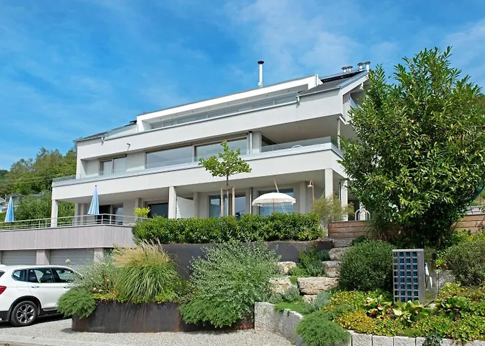 Seesucht-apartment No86 Mit Terrassen, Sauna & Pool * Bodman-Ludwigshafen